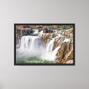 Toile Monumental - Chutes Shoshone de l'Idaho