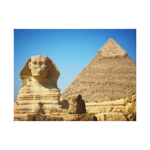 Toile Monuments   Sphinx & Pyramid of Egypt