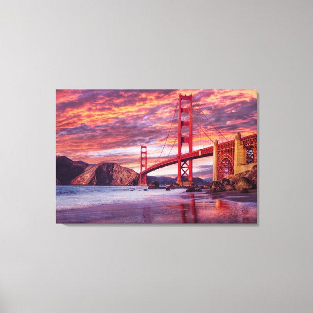 Toile Monuments | The Golden Gate San Francisco, CA (Recto)