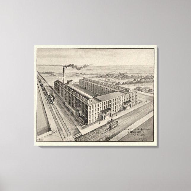 Toile Moody Establishment & Andersons Fabricants de chau (Recto)