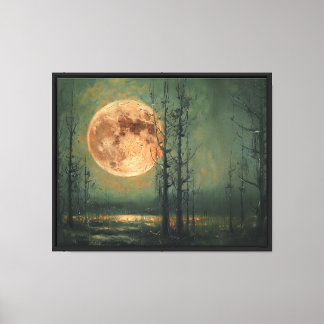 Toile Moonrise de récolte
