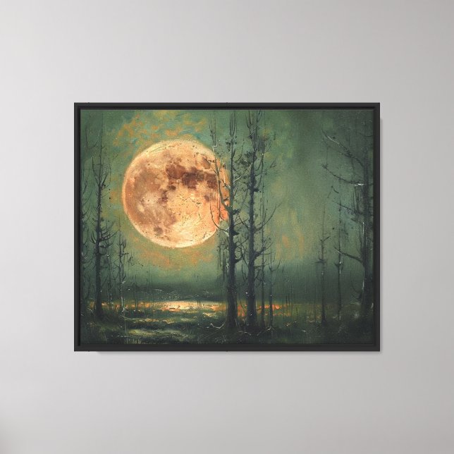 Toile Moonrise de récolte (Recto)