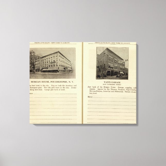 Toile Morgan House, Van's Garage, Poughkeepsie (Recto)