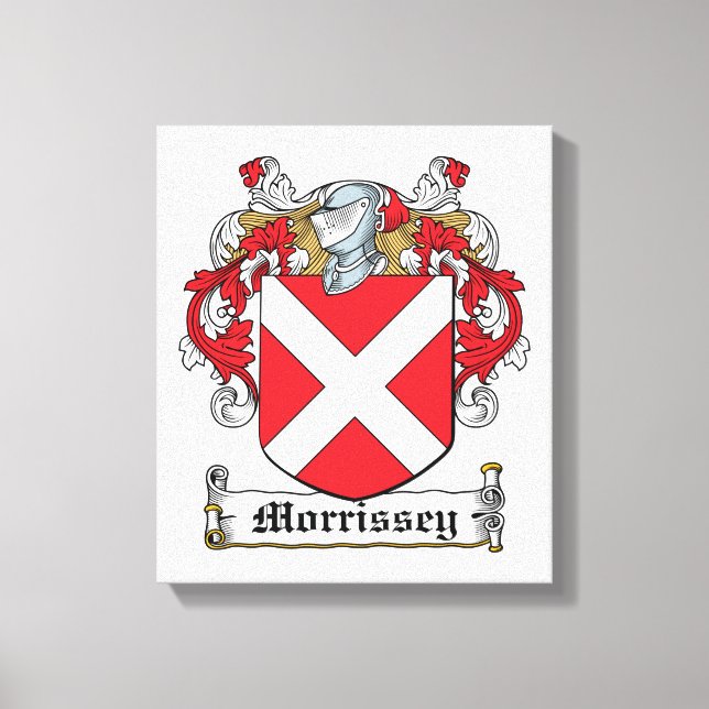 Toile Morrissey Family Crest (Recto)