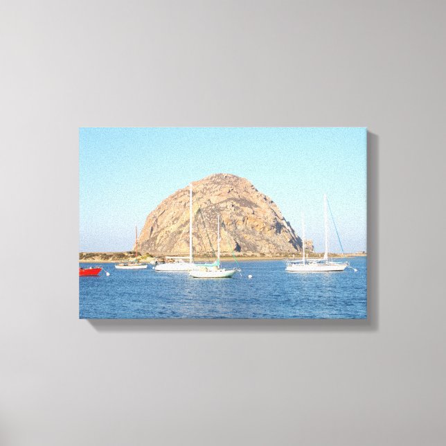 Toile Morro Rock, Californie (Recto)