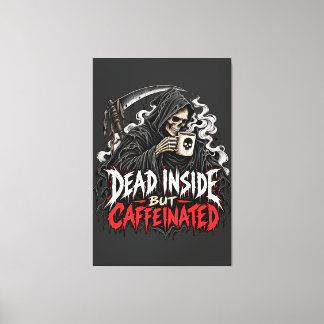 Toile Mort à l'intérieur Cafféiné