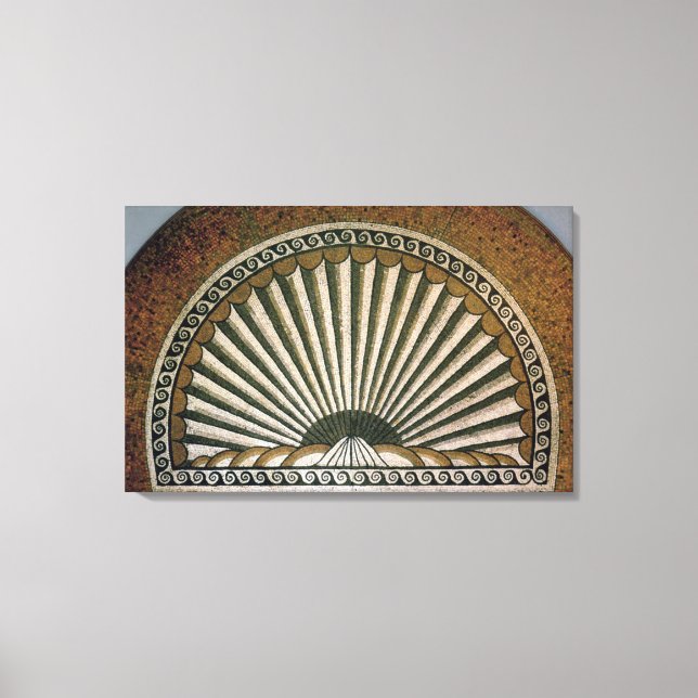 Toile Mosaïque de coquille, bâtiment Insula II I 130-150 (Recto)