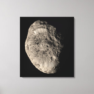 Toile Mosaïque de véritable couleur de la lune Hyperio