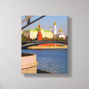 Toile Moscou Russie Kremlin Architecture Moskva