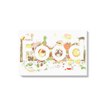 Mot alimentaire Art Slogan Drôle Foodie Typographi