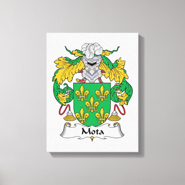 Toile Mota Family Crest (Recto)
