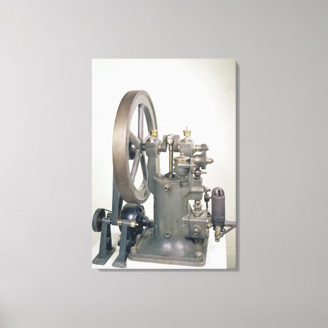 Toile Moteur à combustion interne, 1876 (Recto)