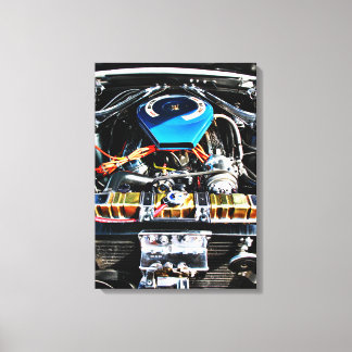Toile Moteur de Muscle Car Américain