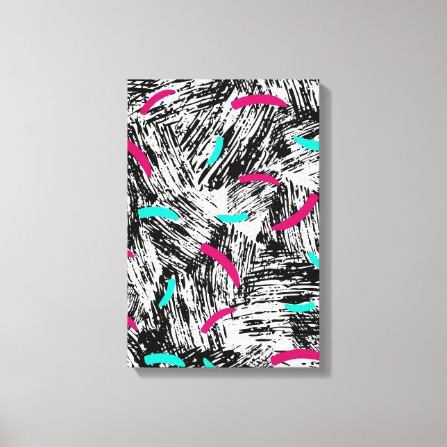 Toile Motif Abstrait moderne. (Recto)