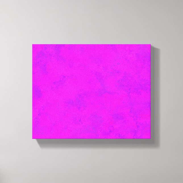 Toile Motif Abstrait Rose Violet (Recto)