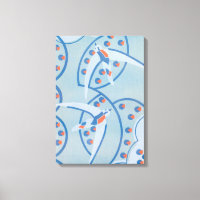 Motif d'animaux d'oiseaux de pochoir de jazz Art D