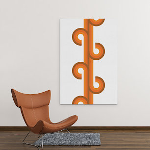 Toile Motif d'art de fusion géométrique Abstrait