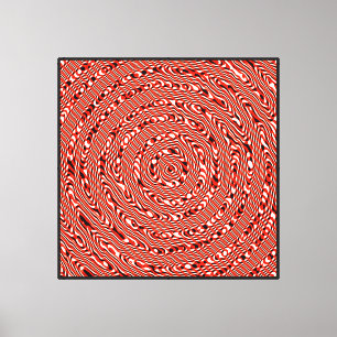 Toile Motif d'art de mandala de physique quantique