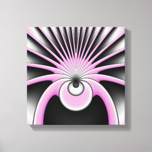 Toile Motif d'art fractal Abstrait moderne