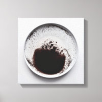 Motif de café monochrome texture art abstrait 4