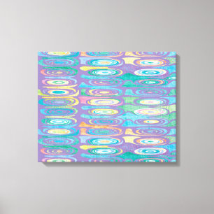 Toile Motif de couleur abstrait 1