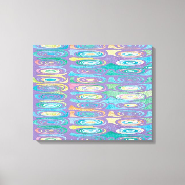 Toile Motif de couleur abstrait 1 (Recto)