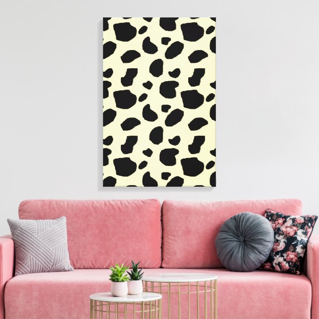 Toile Motif de couleur de peau d'animal de vache  (Insitu(Salon))