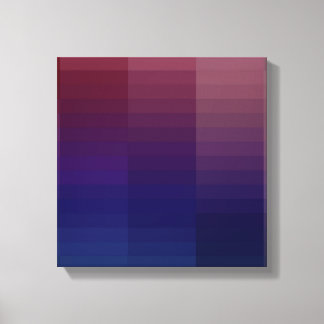 Toile Motif de couleur dégradé