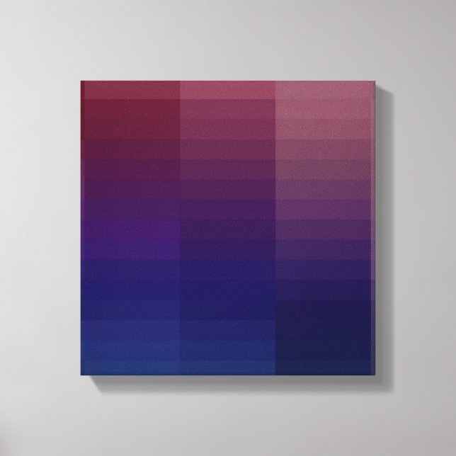 Toile Motif de couleur dégradé (Recto)
