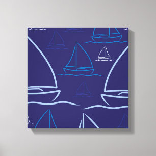 Toile Motif de yacht