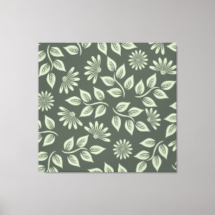 Toile Motif des fleurs de printemps