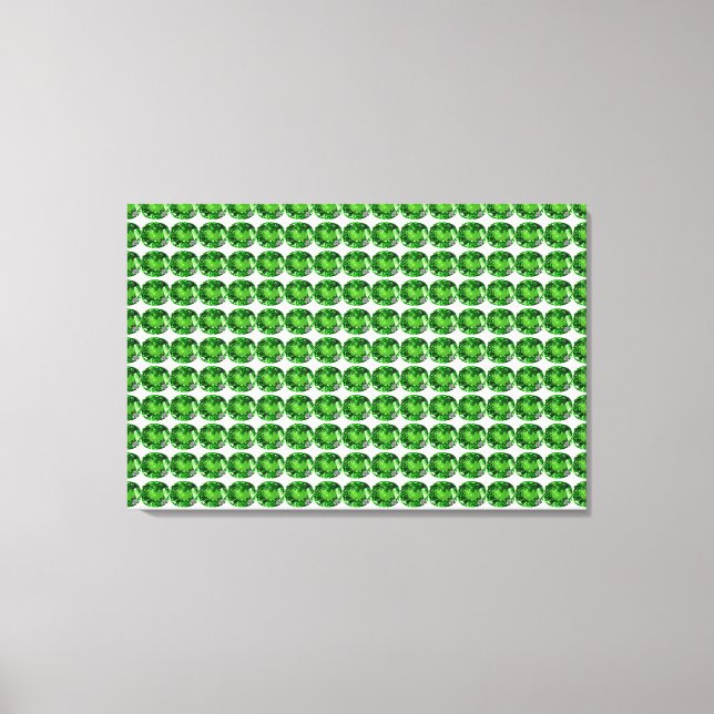 Toile Motif Emerald (Recto)