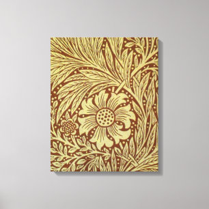 Toile Motif Fleur Antique Marigold de William Morris