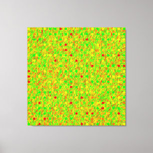 Toile Motif géométrique Abstrait psychédélique