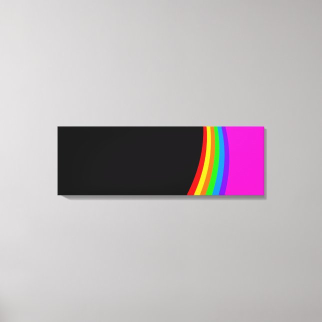 TOILE MOTIF RAINBOW (Recto)