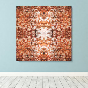 Toile Motif répétitif en techniques mixtes de coupe tran