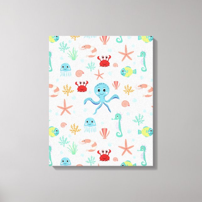 Toile Motif Sea World (Recto)