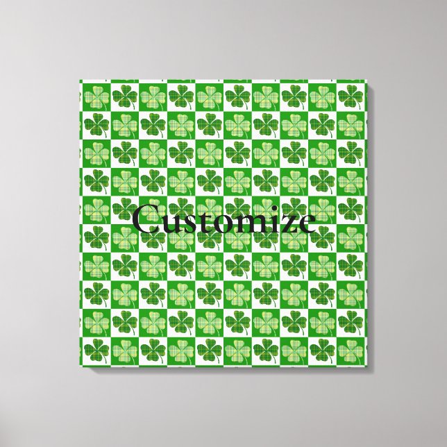 Toile Motif shamrock Thunder_Cove (Recto)