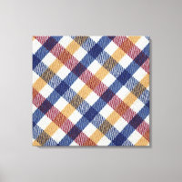 Motif Tartan multicolore