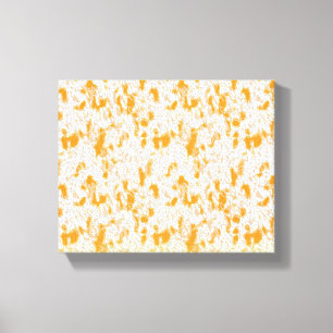 Toile Motif textile avec orange et gol vibrants