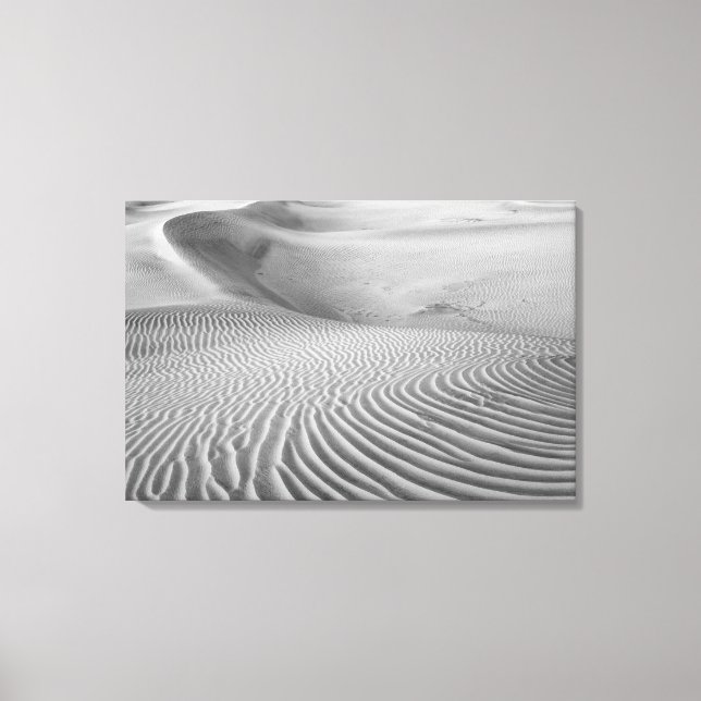 Toile Motifs dans les dunes de sable (Recto)