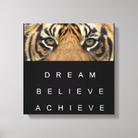 Motivation citation tigre yeux succès Cool