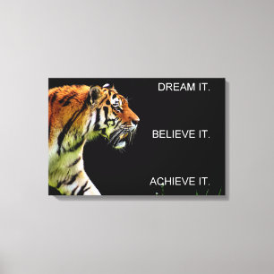 Toile motivation de réussite
