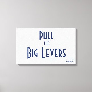 Toile Motivation du levier Archimède