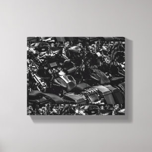 Toile Moto Motorbike Bikers Ride Riders Détails