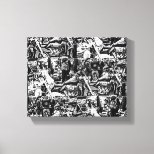 Toile Moto Motorbike Bikers Ride Riders Détails