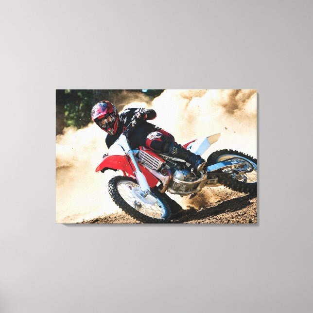 Toile Motocross (Recto)