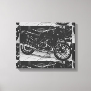 Toile Motorbike Motorcycle Vélo Riker Canvas Imprimer