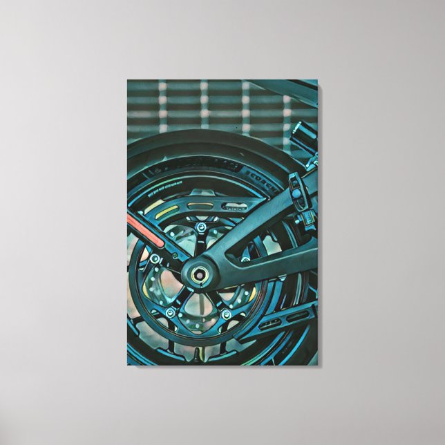 Toile Motorcyclist gifts (Recto)