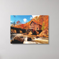 Moulin à eau d'automne